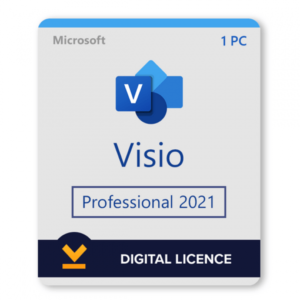 Visio 2021 Pro License – 1PC